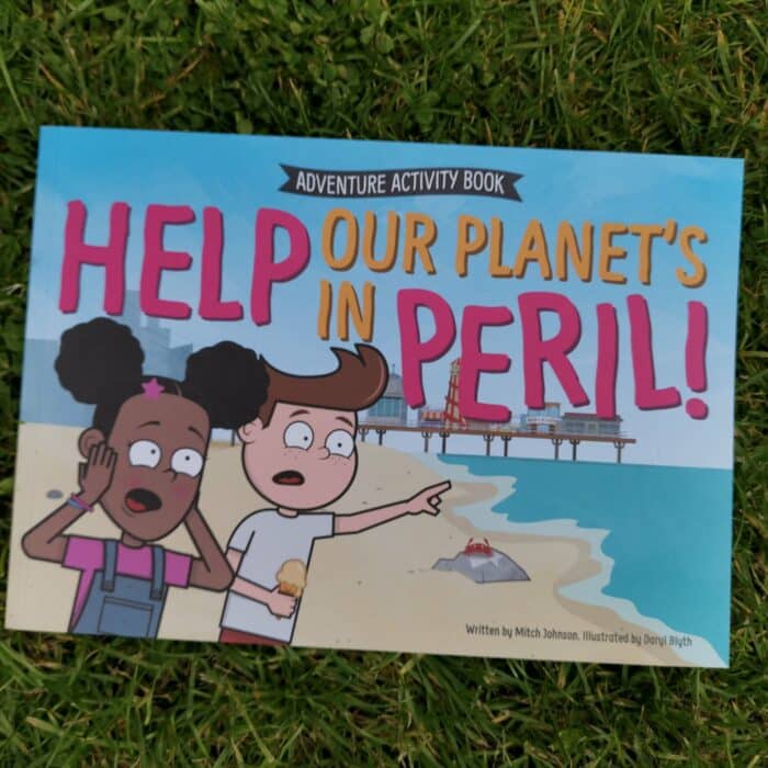 Help, Our Planet's in Peril!" latest adventure activity book from SAW Trust